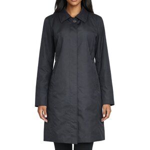 Cintas Black Insulated Trench Coat Women’s 16W Removable Quilted Liner